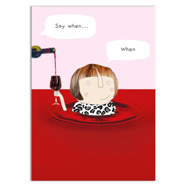 When Wine Lined Notebook