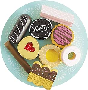 Le Toy Van - Educational Wooden Toy Role Play Biscuit Set