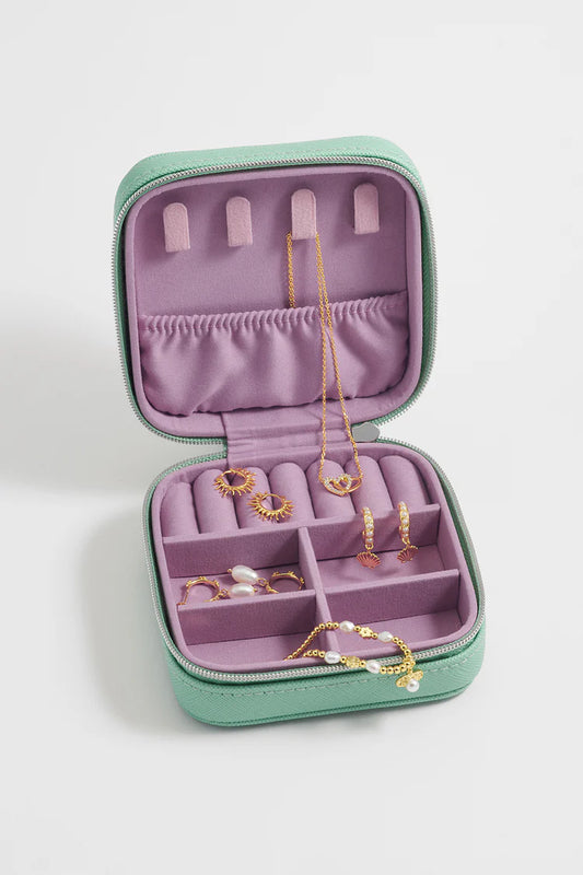 Square Jewellery Box-Spearmint