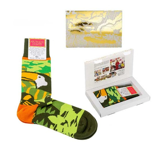 Amazon Postcard Socks