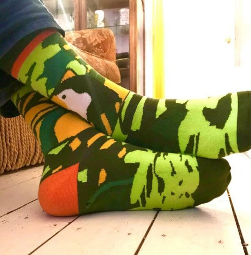 Amazon Postcard Socks