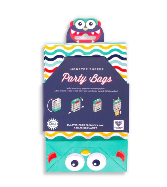 Monster Puppet Party Bags - Pack of 8