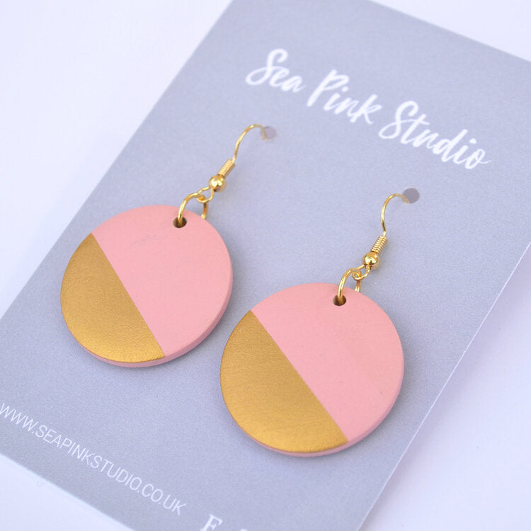 Rose Dip Earrings